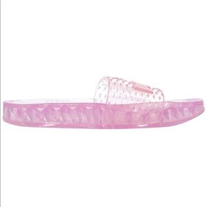 BNWOB PRISM PINK PUMA SLIDES 🥊💯🔥🖤RIHANNA FENTY
